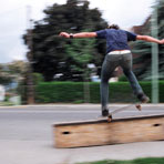 skateboarding